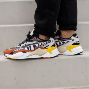 Puma WMNS RS-X3 “ Wildcats” Black Rust Running Sneaker Size 8.5